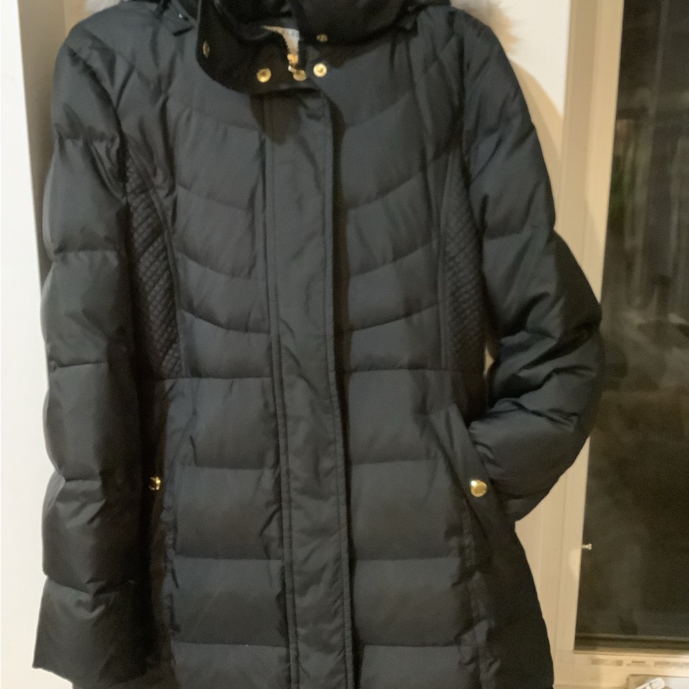 Anne Klein Black Puffer Jacket